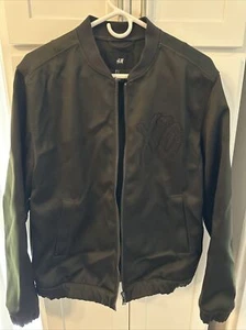 The Weeknd x H&M RARE Olive Green Jacket M Kissland - Picture 1 of 7