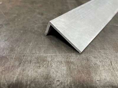 6063 T52 Aluminum Angle 1"X 2"X 6" Long 1/8" Thick - Image 1 of 3