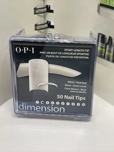 OPI dimention  Nail Tips sport length tip 50 count #2 - Picture 1 of 2