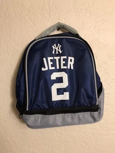 Derek Jeter #2 MLB New York Yankees Insulated Team Igloo Cooler Lunch Box Bag - Picture 1 of 12