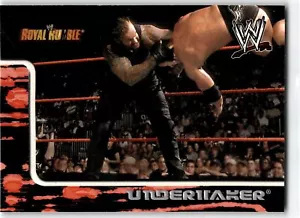 2002 Fleer WWE Royal Rumble #71 Undertaker - Picture 1 of 2