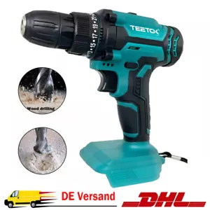 18V Akku Bohrschrauber Set Akkuschrauber Bohrmaschine Für Makita ohne Akkus DE - Bild 1 von 15