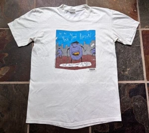 Camiseta de colección 1988 The Quigmans New York Raisins dibujos animados S/M - Imagen 1 de 12