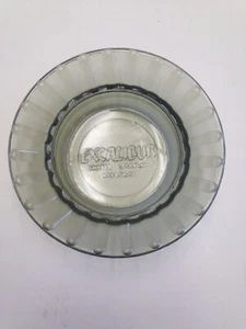 lot 2 ashtrays Vintage Excalibur and Ramada Express Casino cigarette glass mcm - Picture 1 of 6