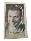 Dick Powell Tobacco Card 1930's T84 Golden Grain, Dames good as pictured