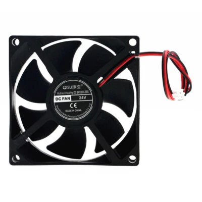 8025 DC Brushless Cooling Fan 1100RPM-4500RPM Mini Silent Fans 3.7/5/9/12/18/24V - Image 1 of 4