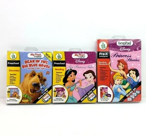 Leap Frog My First LeapPad Disney  Pre K Preschool Learning Games Cartridges - Picture 1 of 8