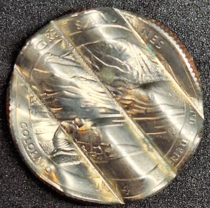 Uncirc. 2014-D Mint Cancelled / Waffled Great Sand Dunes ATB National Park 25¢ - Picture 1 of 2