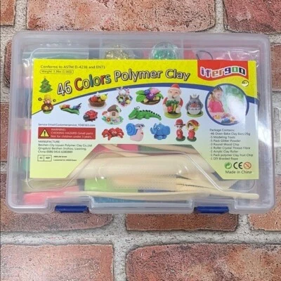 Ifergoo Polymer Clay, Modeling clay DIY oven baked model clay. - Image 1 of 4