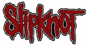 SLIPKNOT - Logo Patch Aufnäher 10 x 4,5cm - Picture 1 of 1