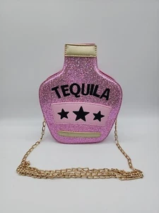 Bolso Bandolera Ultra Lindo Rosa Tequila Edición Especial Estrella Festival Fiesta - Imagen 1 de 8