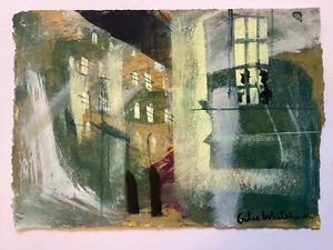 London Scenes - West End Nights- Original painting on card - Picture 1 of 1