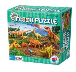 Dinos 36 Piece Floor Jigsaw Puzzle Cobble Hill New - Picture 1 of 2