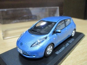 Hachette Japanese Famous Car Collection Nissan Leaf 2012 1/43 Scale W/Box Used - Picture 1 of 7