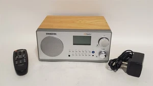 Radio de mesa gabinete de madera Sangean HDR-18 HD/FM-estéreo/AM plateada - Imagen 1 de 18