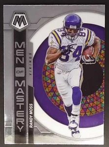 2023 Panini Mosaic Randy Moss Men of Mastery Silver #MM-16 Minnesota Vikings NFL - Picture 1 of 10