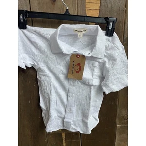 Niños Appaman Blanco Resort Abotonable Talla 6 - Imagen 1 de 3