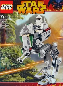 LEGO STAR WARS CLONE SCOUT WALKER FROM 7250 GENUINE MODEL NO MINIFIGURES - Picture 1 of 13