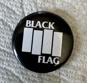 Black Flag American Punk Rock Band Lapel Pin 1” - Picture 1 of 3