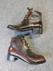 Vintage Londontown Herren Leder Absatz Stiefel Größe 10 - Bild 1 von 9