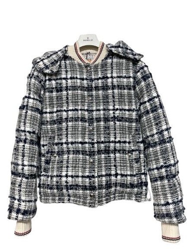 Thom Browne imbottitura donna in tweed piuma d'oca 37116904