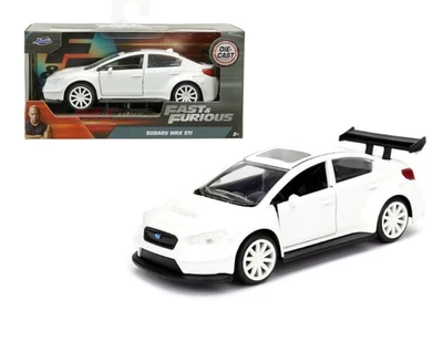 Jada Fast & Furious SUBARU WRX STI White Diecast Model Car 1:24 New - Image 1 of 4