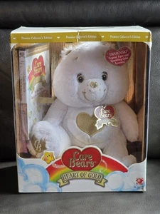 Care Bears Heart of Gold Swarovski Crystal W/ DvD Collector's Edition White Gold - Picture 1 of 10
