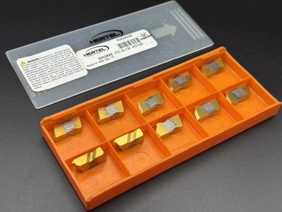 Hertel ITC-3L 12I HC120 Top-Notch Carbide Threading Inserts 12 TPI (Box of 10) - Image 1 of 4
