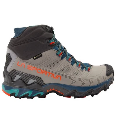 Botas de senderismo para mujer La Sportiva Ultra Raptor II Mid Leather GTX, gris/cereza a Foto 1 de 4
