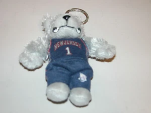 NEW JERSEY NETS MASCOT SLY FOX KEYCHAIN - Picture 1 of 2