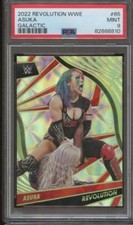 2022 Panini Revolution WWE ASUKA #65 Galactic Parallel SSP PSA 9 MINT JA230