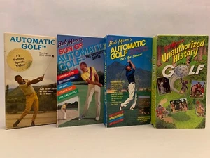 Automatic Golf Bob Mann Son Of Unauthorized History Let’s Get Started VHS Lot 4 - Bild 1 von 12