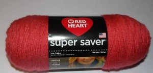Red Heart Yarn, 0259 Flamingo, One 7 Ounce Skein of Yarn - Picture 1 of 5