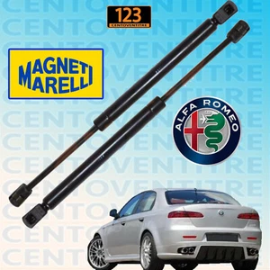 2 PISTONCINI AMMORTIZZATORI MOLLA A GAS COFANO BAGAGLI ALFA 159 BERLINA MARELLI - Foto 1 di 5