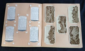 Cope Bros Castles 1939 Complete Set Of 25 Cards In Vintage Genetic Album - Picture 1 of 7