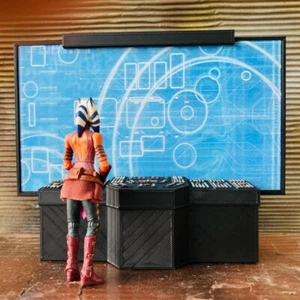 Schermo tattico/computer fantascientifico personalizzato per figura 3,75 IN (1:18) Diorama - Foto 1 di 15