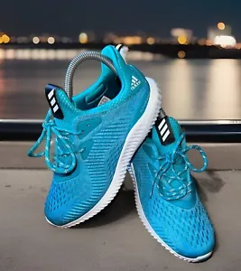 Adidas Alphabounce EM BW0328 Para mujeres Azul Claro Tenis para Correr Zapatos Talla 8 Usados en Excelente Condición - Imagen 1 de 12