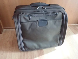 BRIGGS &RILEY Wheeled 15"×14"×7" Weekender Carry On Luggage Brown Bag KR305-18 - Picture 1 of 12
