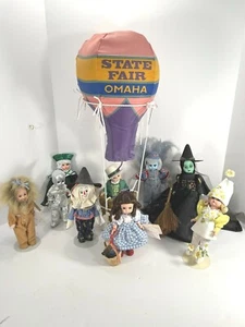 Madame Alexander "Wizard of Oz" Storyland Dolls (8" Doll lot of 9) and Balloon - Picture 1 of 12