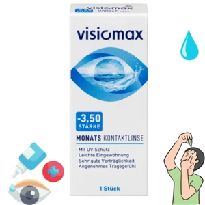 VISIOMAX Monatslinse Dioptrie -3,50, 1 St - Bild 1 von 1