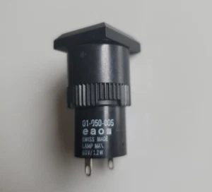 EAO 01-050-005 Panel Mount Light Indicator Lamp Holder - Picture 1 of 7