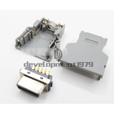 ONE New for FANUC PCR-E20FA CNC Lathe Encoder Plug 20-pin Connector - Image 1 of 2
