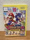 Mario & Sonic at the London 2012 Olympic Games (Nintendo Wii, 2011) CIB Clean VG