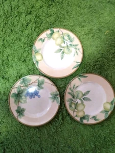 3 PTS International Interiors Botanical Cottagecore NEWBURY Dinner Plates - Picture 1 of 3