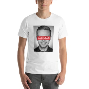 Kevin Magnussen Suck My Balls Haas F1 Formula 1 One Racing Motorsport T-Shirt - Picture 1 of 9