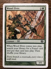 1X Wood Elves Eight Edition 8ED LP MTG