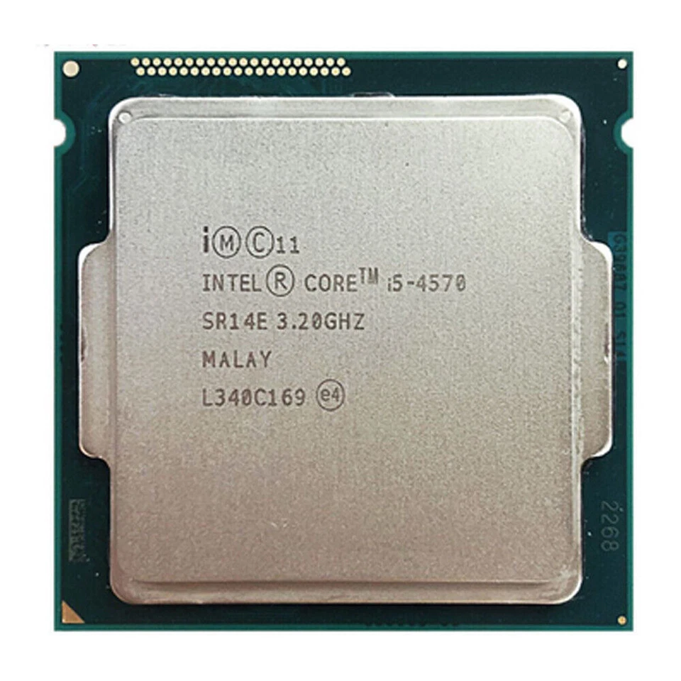 Intel Core i5-4570 CPU Quad-Core 3.2GHz 6M 84W SR14E LGA 1150 Processors - Image 1 of 1