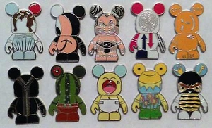Disney Vinylmation Myst Box Collection Urban Series #6 10 Pines Conjunto Completo RARO - Imagen 1 de 1