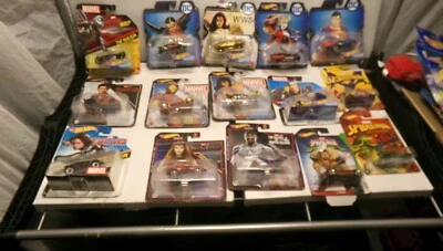 LOT of 15 Hot Wheels DC / Marvel Batman, Superman Cars and Trucks - Image 1 of 4
