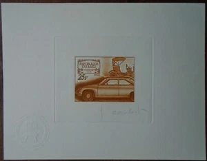 Mali 1969 - Automobile " Panhard - Levassor ", Scott#116 - Artist Die Proof - Picture 1 of 2